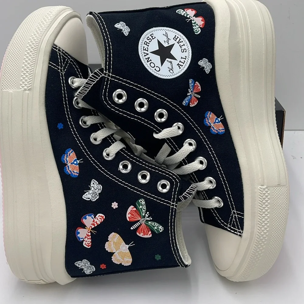 Converse WMNS Black High-Top Sneakers A05994C
CTAS MOVE HI
BLACK/EGRET/DECADE PK - Picture 11 of 16